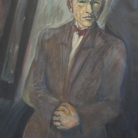 Porträt Otto Dix, 1924, Öl auf Leinwand, 114  87 cm, Museumsbesitz
