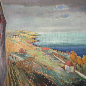 Blick vom Känzele, 1931, Öl auf Leinwand, 96 x 117 cm, Museumsbesitz