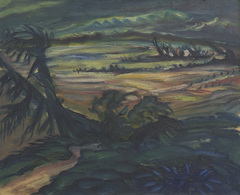S3 Landschaft nach dem Sturm, 55 x 67 cm,Privatbesitz